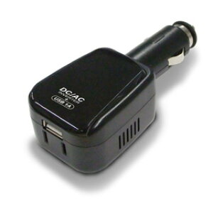 DC/AC�C���o�[�^�[�@�ԓ��Ŏg����AC�R���Z���g20W+USB�o��1A�t(KD98)