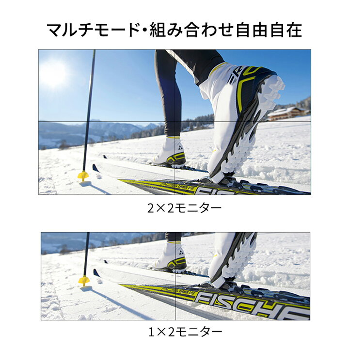 楽天市場】2×2 HDMIビデオウォールコントローラ HDMI マトリックス ビデオ切替器 1入力4出力 4k2k 超高解像度映像出力 最大4台モニター 4画面対応 HDMI 1対4マルチビューワー リモコン付 リモート操作 TV WALL CONTROLLER : ネットキー