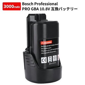 Bosch Professional(�{�b�V��) 10.8V 3.0Ah ���`�E���C�I���o�b�e���[ GBA �v���d���H��p�o�b�e���[ �݊��i