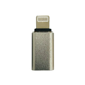 USB Type-C - LightningϊA_v^[ ϊRlN^[ 2in1 [dƃf[^]Ή Type-CϊP[u ^CvC to CgjO A~{fB yʃRpNg