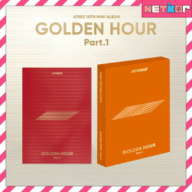 PLATFORM Ver./POCAALBUM Ver. ATEEZ 10th Mini Album GOLDEN HOUR : Part.1 韓国チャート反映 当店特典 エイティーズ【送料無料】