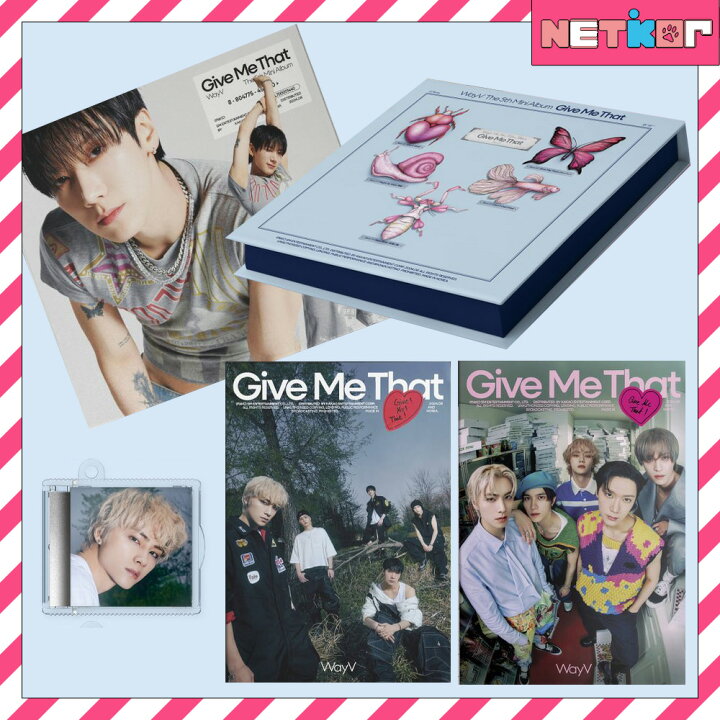 楽天市場】WayV 5th Mini Album Album Give Me That 韓国チャート反映 