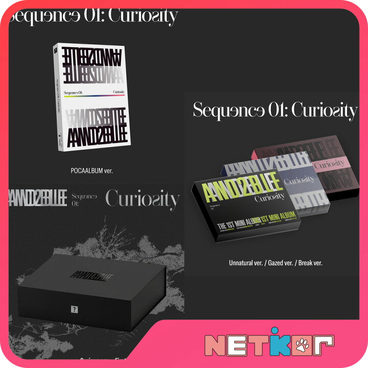 楽天市場】AND2BLE デビューミニ1集アルバム Sequence 01 : Curiosity 