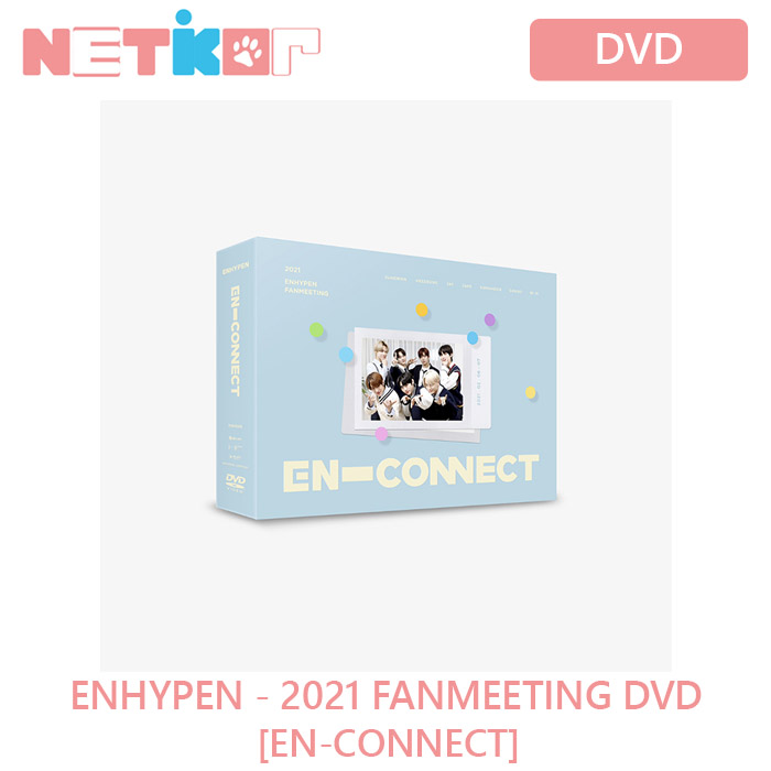 ENHYPEN EN-CONNECT 売買 2021 FANMEETING 流行 DVD 韓国チャート反映 エナイプン 初回特典終了 送料無料