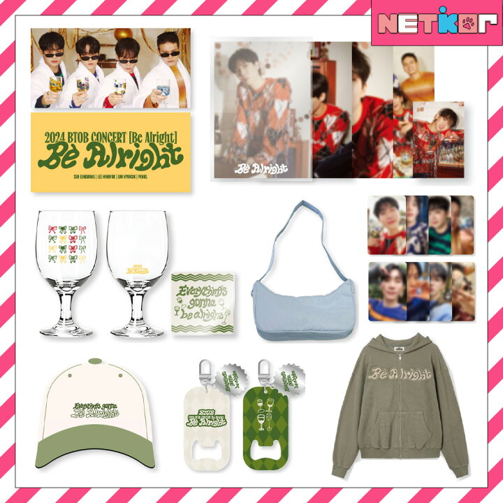 楽天市場】BTOB [ Be Alright MD ] (2024 BTOB CONCERT) 公式グッズ 