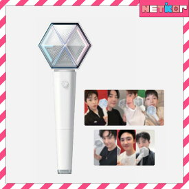 フォトカード特典)) EXO エクソ 公式ペンライト Ver3 OFFICIAL FANLIGHT STICK 【当店限定特典】【送料無料】【公式グッズ】