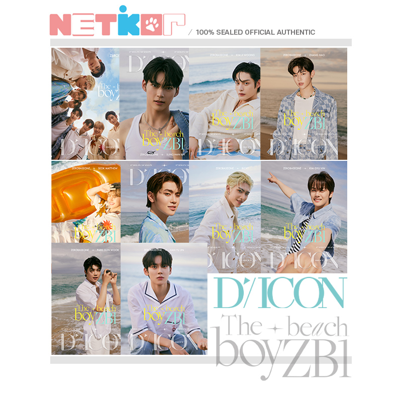 (10種選択) 【ZEROBASEONE】 DICON ISSUE N15 【The Beach Boy ZB1】 ゼベワン 当店特典  公式グッズ【送料無料】PHOTOBOOK 写真集 | netkor
