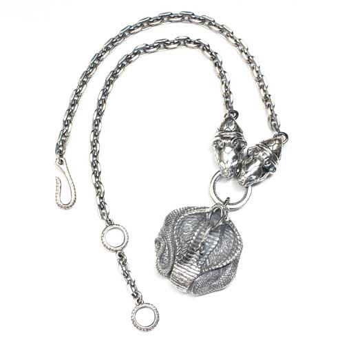 S´FACTORYエスファクトリー コブラペンダント Silver925（銀） メンズ アクセサリー ヘビ スネーク シルバー ネックレスのサムネイル