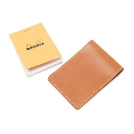 S'FACTORYエスファクトリー Rhodia レザーメモカバー No.11 A7サイズ キャメル カウレザー（牛革） ロディア カバー ケース レザー 革