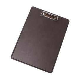 S'FACTORYエスファクトリー A4 シングル レザーバインダー ブラウン カウレザー（牛革）書類入れ バインダー クリップファイル クリップボード