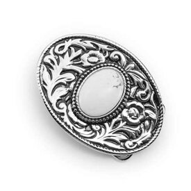 SALE セール S'FACTORYエスファクトリー ターコイズ バックル ホワイト 亜鉛合金 セール アウトレット バックルのみ メンズ ベルト無し