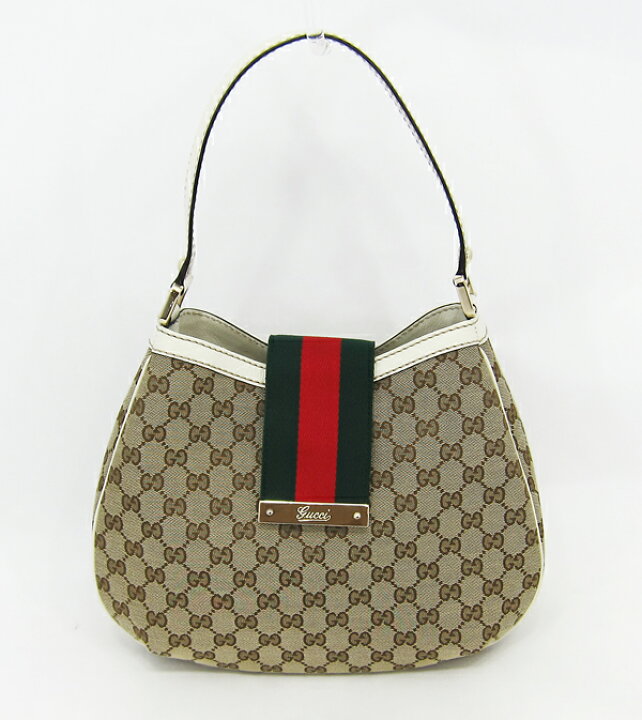 ◇値下げ!【中古】美品【GUCCI グッチ】 GGキャンバス シェリーライン ショルダーバッグ | ネットオフ ブランド専門館