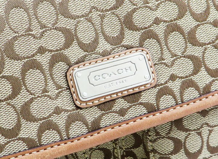 楽天市場】◇【中古】 【COACH コーチ】 ミニシグネチャー 
