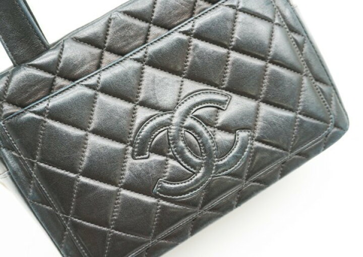 楽天市場】☆【中古】 【CHANEL シャネル】 ラムスキン マトラッセ 