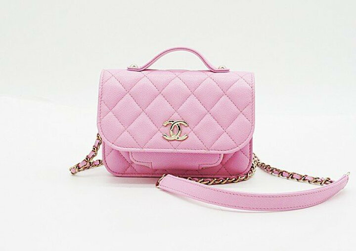 楽天市場】☆【中古】 未使用 【CHANEL シャネル】 キャビアスキン  