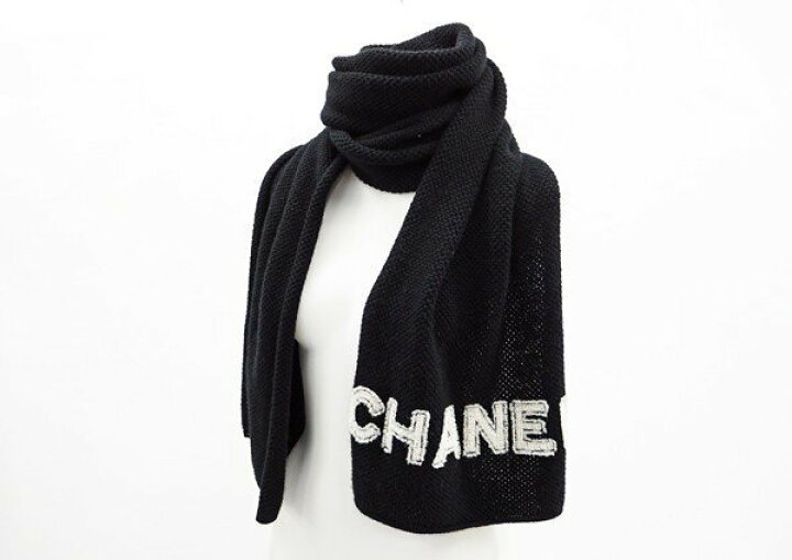 楽天市場】☆【中古】 美品 【CHANEL シャネル】 ロゴ カシミヤ  