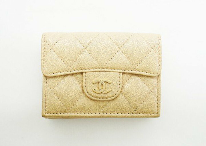 楽天市場】☆【中古】 美品 【CHANEL シャネル】 キャビアスキン  