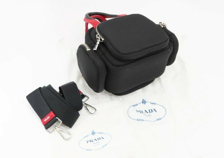 楽天市場】☆【中古】 美品 【PRADA プラダ】 2WAYハンドバッグ 1BB061 