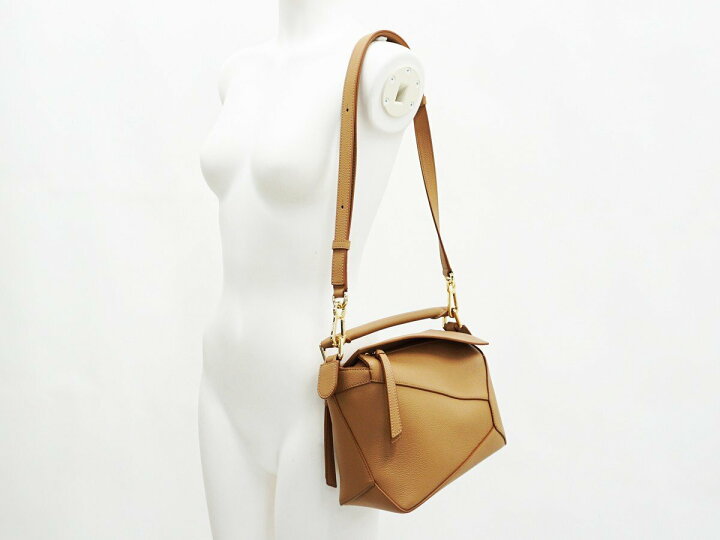 楽天市場】☆【中古】 美品 【LOEWE ロエベ】 パズルバッグ スモール 
