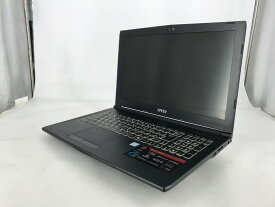 MSI / ノートPC ゲーミングPC / MS‑16J9 GL62M7RDX-1010JP / HDD 1TB(1000GB) / 第7世代Core i7 / グラフィックボード NVIDIA Corporation GP107M [GeForce GTX 1050 Mobile] 2GB/Intel Corporation HD Graphics 630 32MB / メモリ 8GB【中古品】