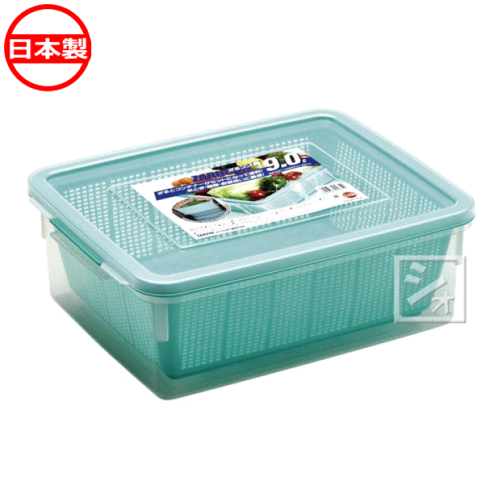 楽天市場】タケヤ化学工業 ざるコン角 9L 日本製 ザルとコンテナーの