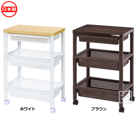 楽天市場 ワゴン キャスター付き 生産国日本 キッチン収納 収納家具 インテリア 寝具 収納の通販
