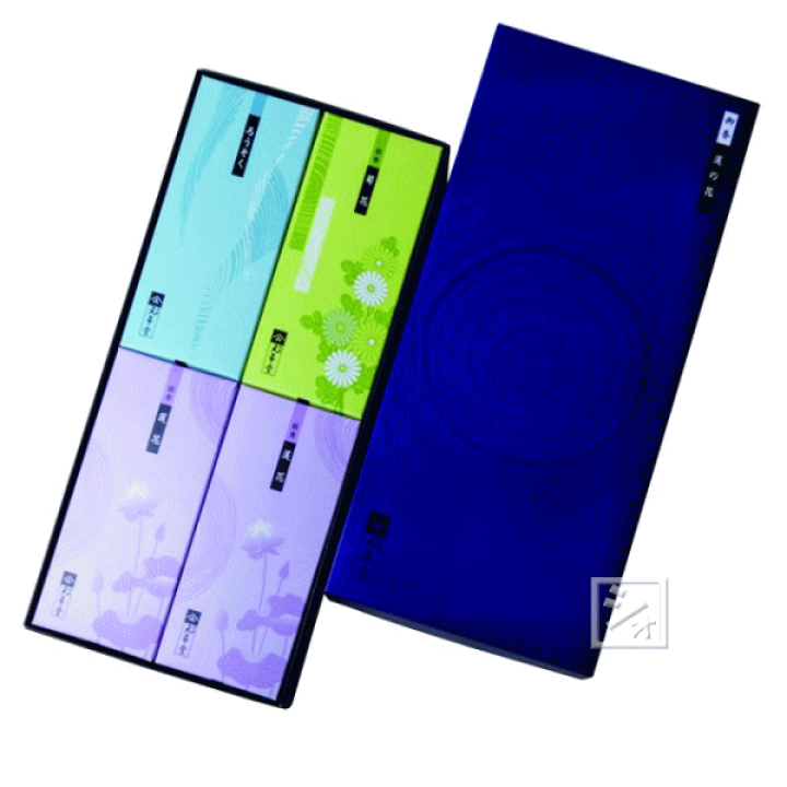 楽天市場】天年堂 御香セット 蓮の花 （包装） 御進物用 日本製