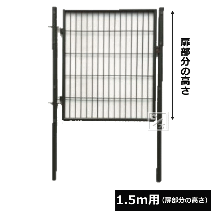 楽天市場】【法人配送限定】 シンセイ アニマルガードフェンス用扉 1.5 