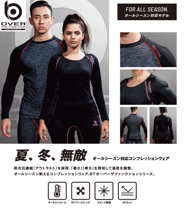 楽天市場】おたふく手袋 インナー JW-550 BTアウトラスト ロングタイツ