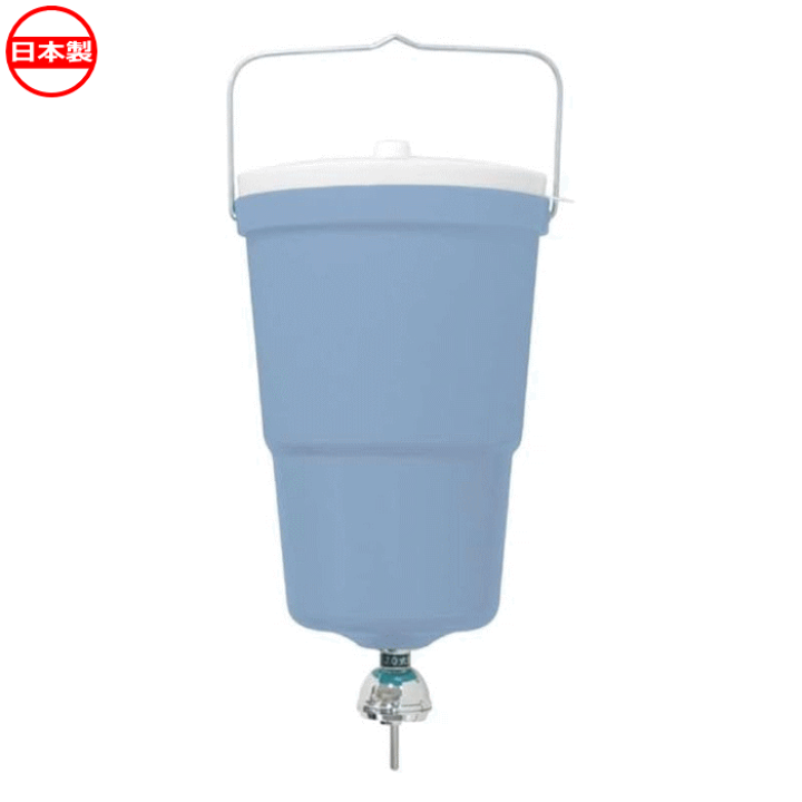 楽天市場】土井金属化成 吊り下げ式 ポータブル手洗器 カラン付き て