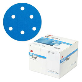 3M スリーエム フッキット ブルー サンディング ディスク DF2 粒度240 125mm径 100枚入 1箱 H/DF2 240 BLU 取寄