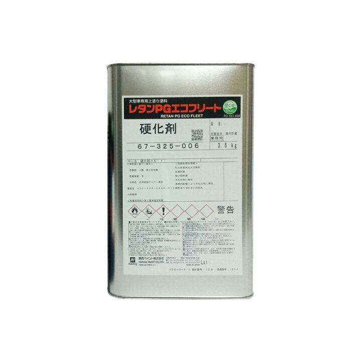 楽天市場】関西ペイント 325-906 レタンPG エコフリート WRクリヤー 