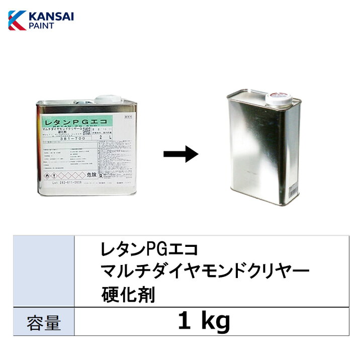 楽天市場】関西ペイント 小容量サイズ 381-801 レタンPG エコ マルチ 