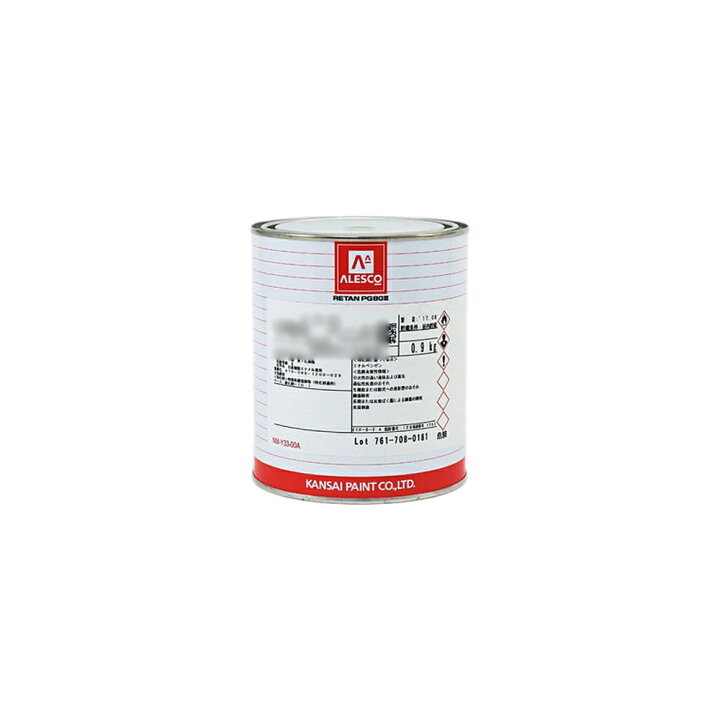 楽天市場】関西ペイント 388-450 レタンPG80 450 パワーブラック 0.9kg 