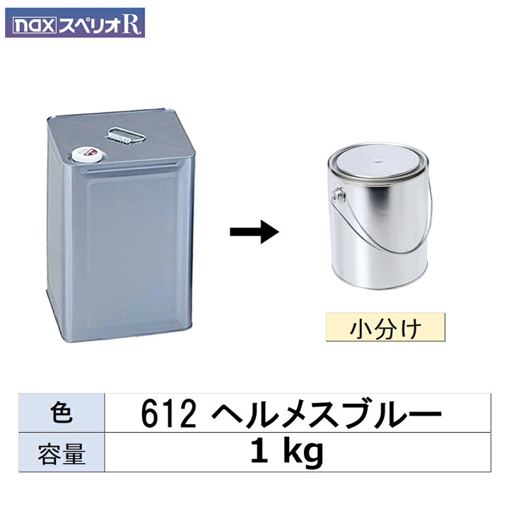 楽天市場】日本ペイント 小容量サイズ nax スペリオR 612 ヘルメス 