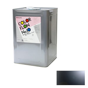 オキツモ カラーフロン 黒 10G-1 耐熱温度200度 ツヤ有 16kg 取寄