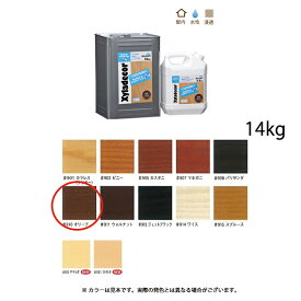 大阪ガスケミカル キシラデコールインテリアファイン 910 オリーブ 14kg 取寄