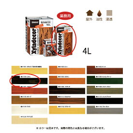 大阪ガスケミカル キシラデコール 104 エボニ 4L 取寄
