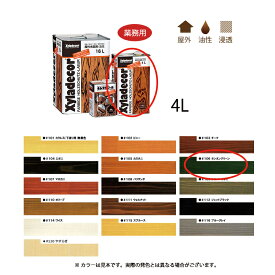 大阪ガスケミカル キシラデコール 106 タンネングリーン 4L 取寄