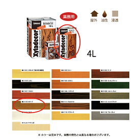 大阪ガスケミカル キシラデコール 110 オリーブ 4L 取寄