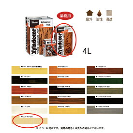 大阪ガスケミカル キシラデコール 120 やすらぎ 4L 取寄