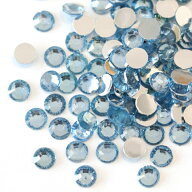 ラインストーン アクリル製 ライトブルー 2mm〜6mm アクリルラインストーン ネイル デコ レジン ストーン…