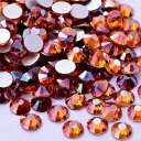 ガラスラインストーン サンセット SS3〜SS30 ガラス製ラインストーン ネイル デコ レジン ストーン パーツ ガラス ネイルパーツ セルフネイル ジェルネイル 衣装製作 ダイヤモンドアート