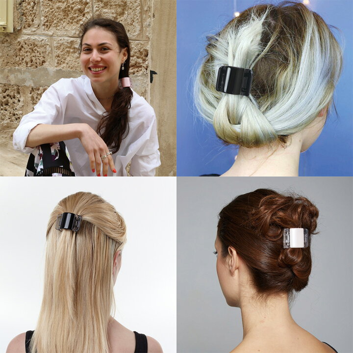 楽天市場】Linziclip リンジークリップ 全8色 [ ヘアクリップ バンス 