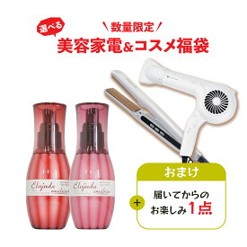 福袋 2026 新生活応援 ドライヤー・ヘアアイロン ＆ コスメ 選べる福袋 [ ケアライズ TF-1208/SI-300 エルジューダ エマルジョン ] 美容家電 ヘアケア 3点 お得 サロン専売品 人気 おすすめ netsbee ネッツビー 送料無料