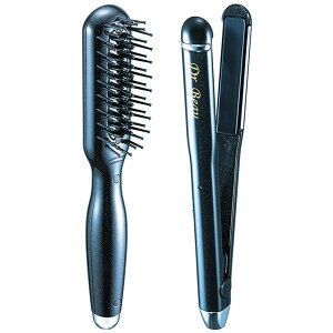 [ ���F�X ���K�i ] USB �w�A�A�C���� �O���X�^�[�u���V���O���X�^�[�A�C���� �Z�b�g �S2�F �i�_�C�������h�p�[���E�u���b�N�p�[���j �J���X �~�j �w�A�A�C���� �u���V Dr Beau Glister iron DB-GW503-D