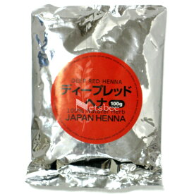 ジャパンヘナ ディープレッド ヘナ トリートメント /100g 【JAPAN HENNA】 【 ヘアカラー 】
