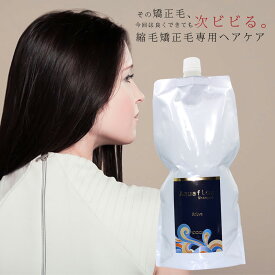 [ 1000mL 詰替え用 縮毛矯正用 ] ソルブ シャンプー アクアフロー 1000mL アミノ酸系 ノンシリコン 無鉱物油 無着色 無香料 弱酸性 美容液シャンプー くせ毛 ストレートケア