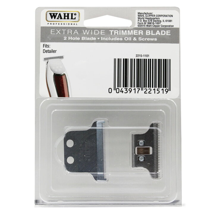 楽天市場】WAHL ウォール 5 Star Series ディテイラー 専用替刃（標準 