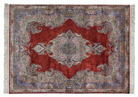 モリヨシ カーペット ラグ QUM クム レーヨン98％ 140×190cm トルコ製